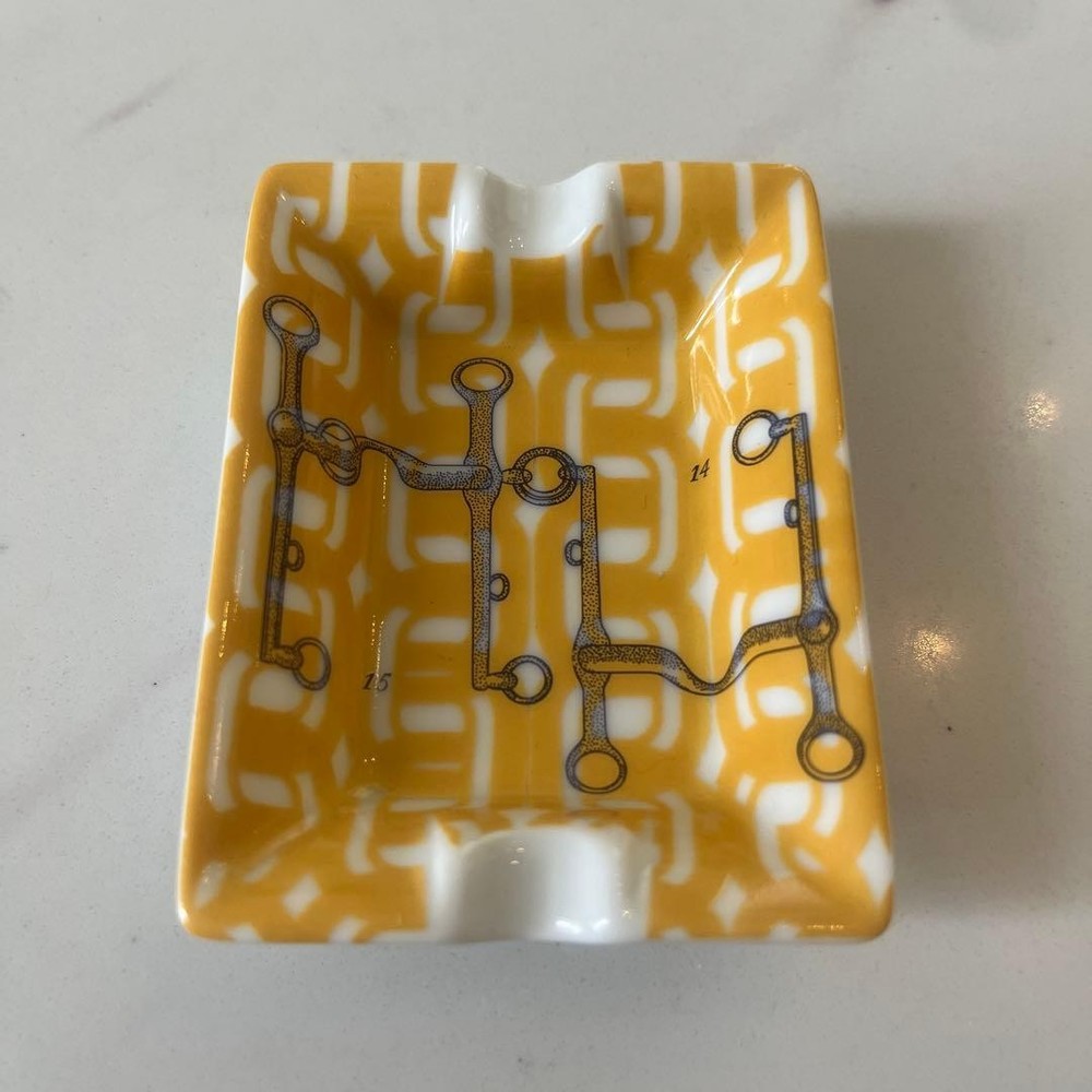 Hermes Small Ashtray Set Of 2