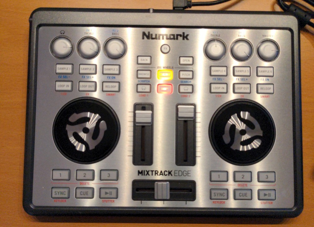 Numark Mixtrack Edge Portable DJ Controller Used - In Excellent Condition!