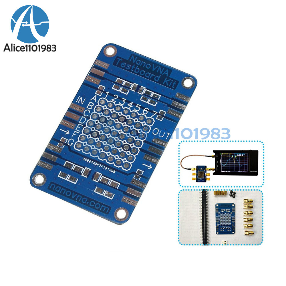 NanoVNA Test Board Vector Network Analysis Test Board Demo Demonstration Board