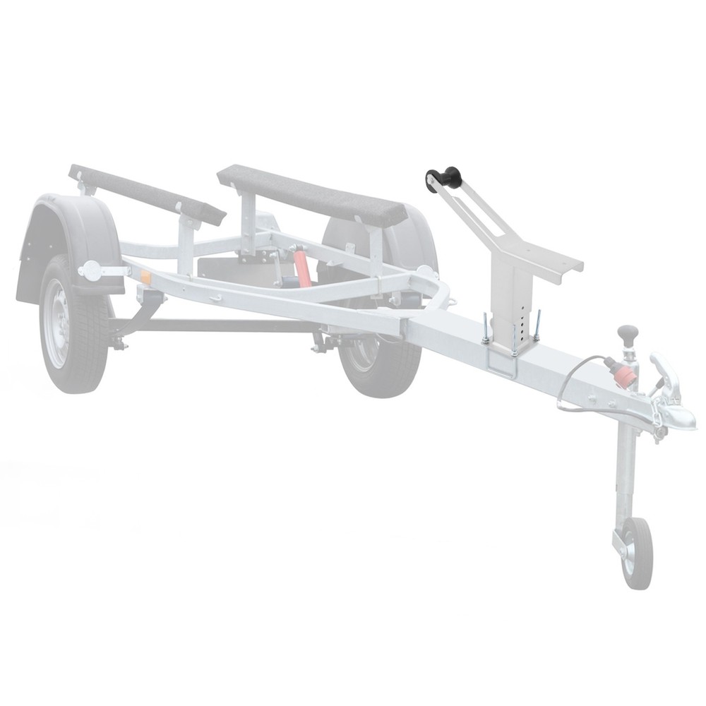 Adjustable Boat Trailer Winch Stand Trailing Tool W/ Roller for Various Ships