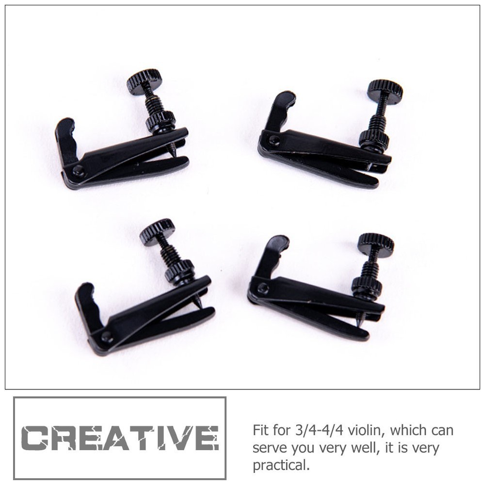 3 PCS Violin E String Fine Tuner Full Size Adjusters Replacement Tuners