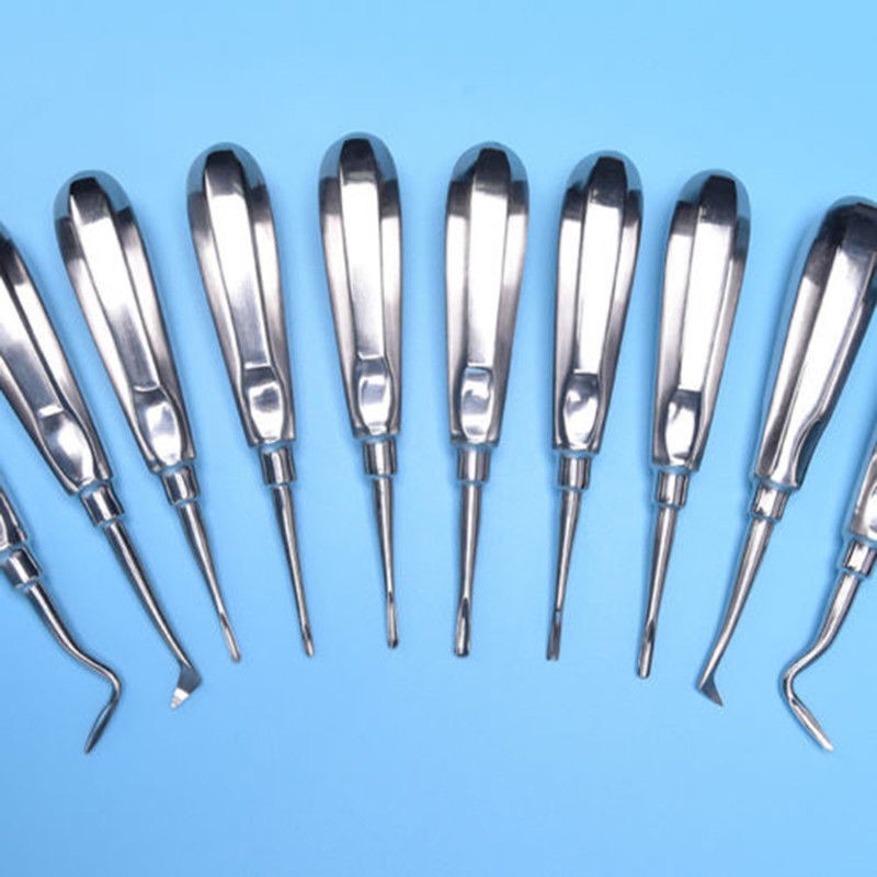 3Set Dental Lab Autoclavable Surgery Extraction Root Elevators Luxating Elevator