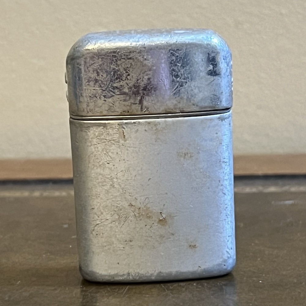 Vintage Silver Ronson Typhoon Lighter