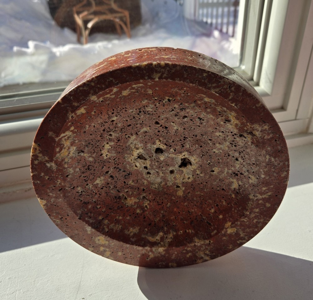 Round Jasper Decoratve Dish