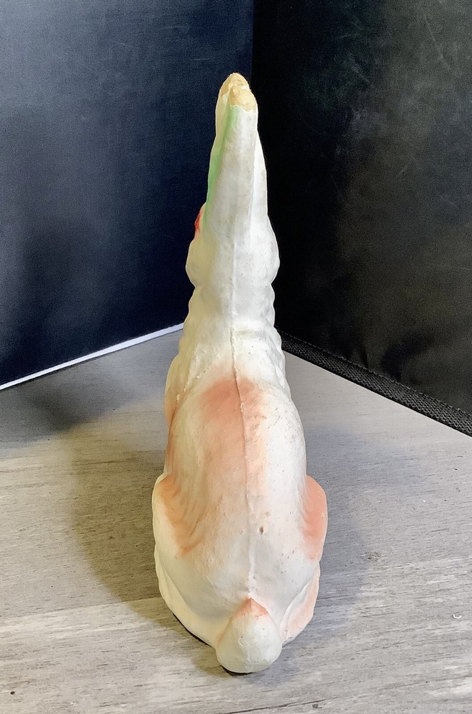 Paper Mache Multicolored Easter Rabbit decoration candy container