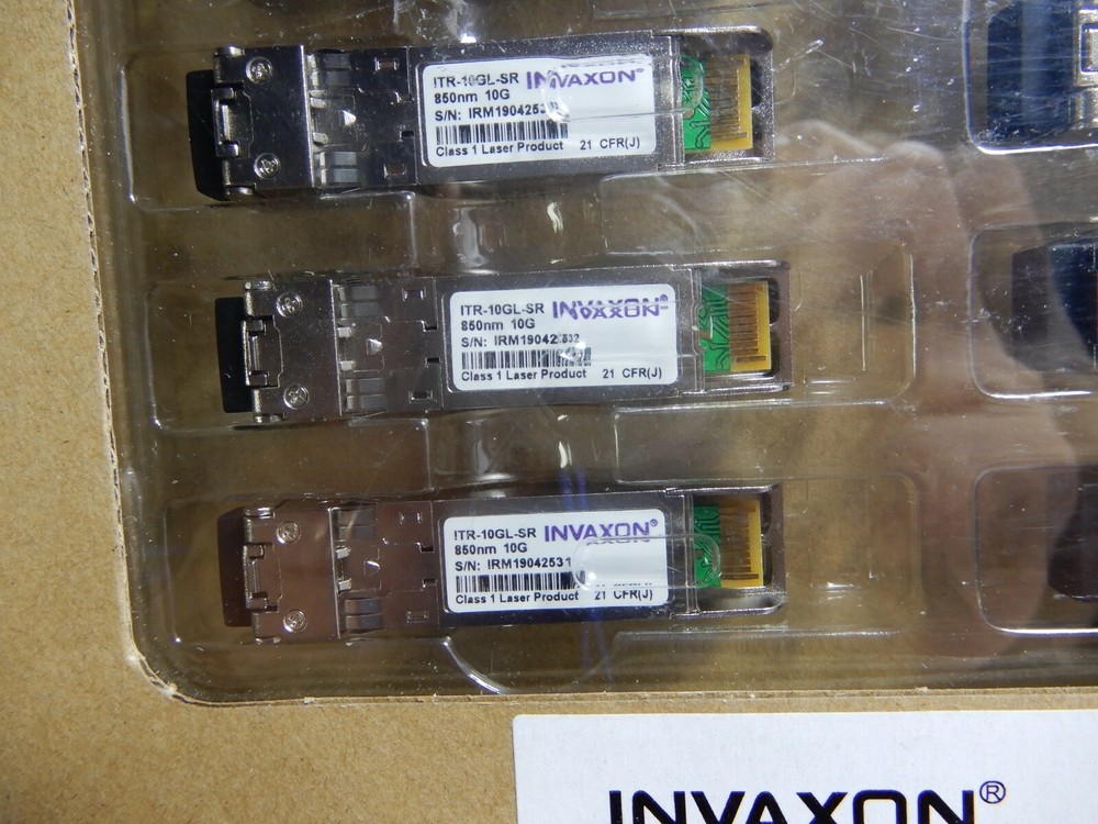 INVAXON 10 Pack 100% Cisco Compatible SFP-10G-SR