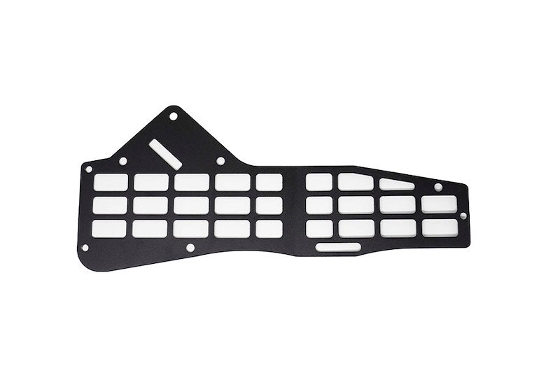 Cali Raised CR3615 Molle Cargo Panel; Used To Store Tools; Center Console Mount;
