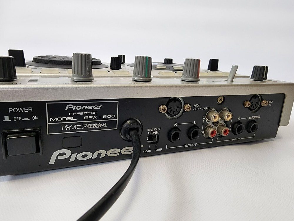 Pioneer EFX-500 DJ Effects Controller Turntable Mixer Performance Effector