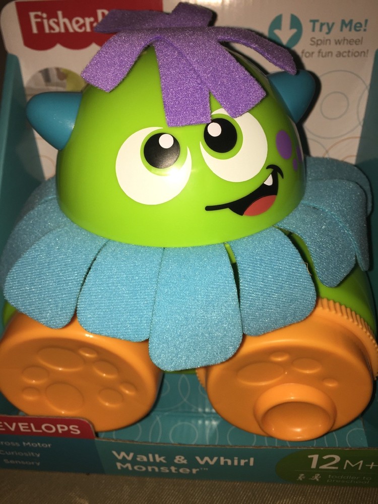 Fisher-Price Walk & Whirl Monster