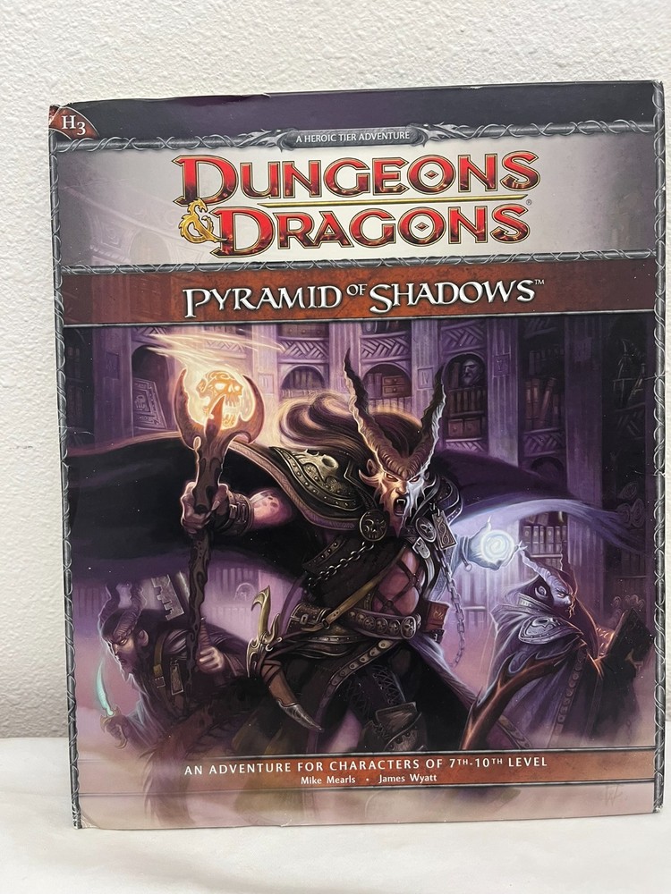 Dungeons and Dragons 4e H3 Pyramid of Shadows Module