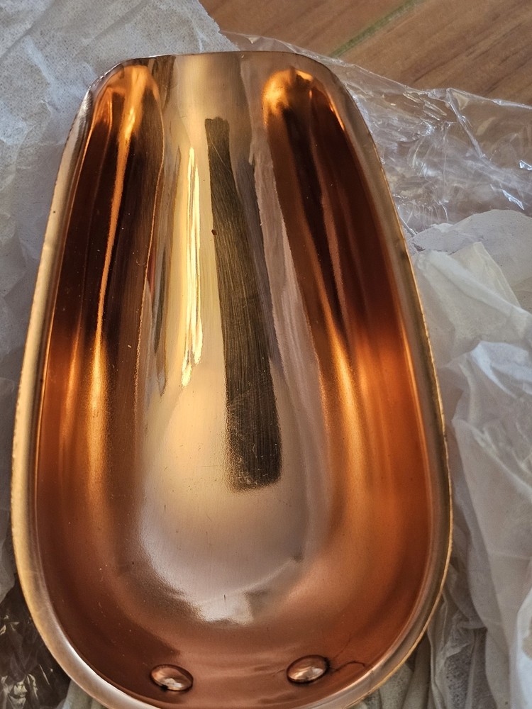 Old Dutch Scoop Set Solid Copper And Brass #701 4pc
