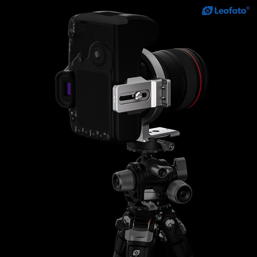 Leofoto UL-03 Rotating Bracket Silver | ARCA