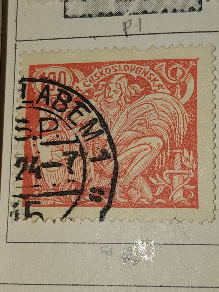 Foreign Ceskoslovenska 100c Stamp Used - #H200
