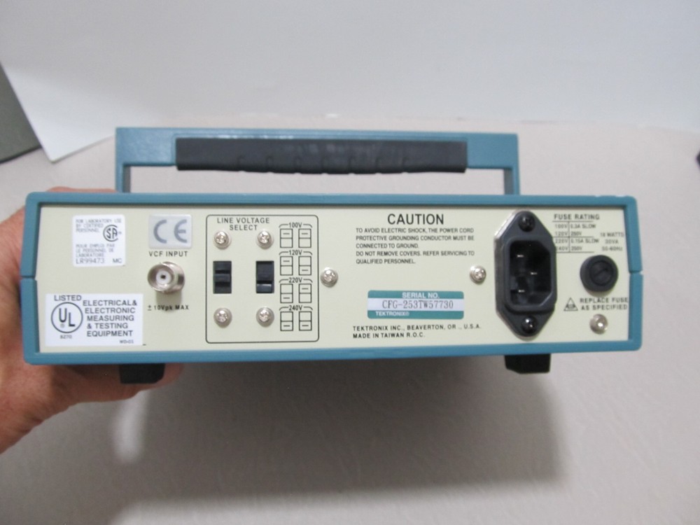 Tektronix CFG253 3MHz Function Generator