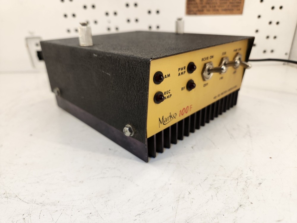 Marko 100F Linear Amplifier 40-10 meter Vintage, Nice Condition, UNTESTED