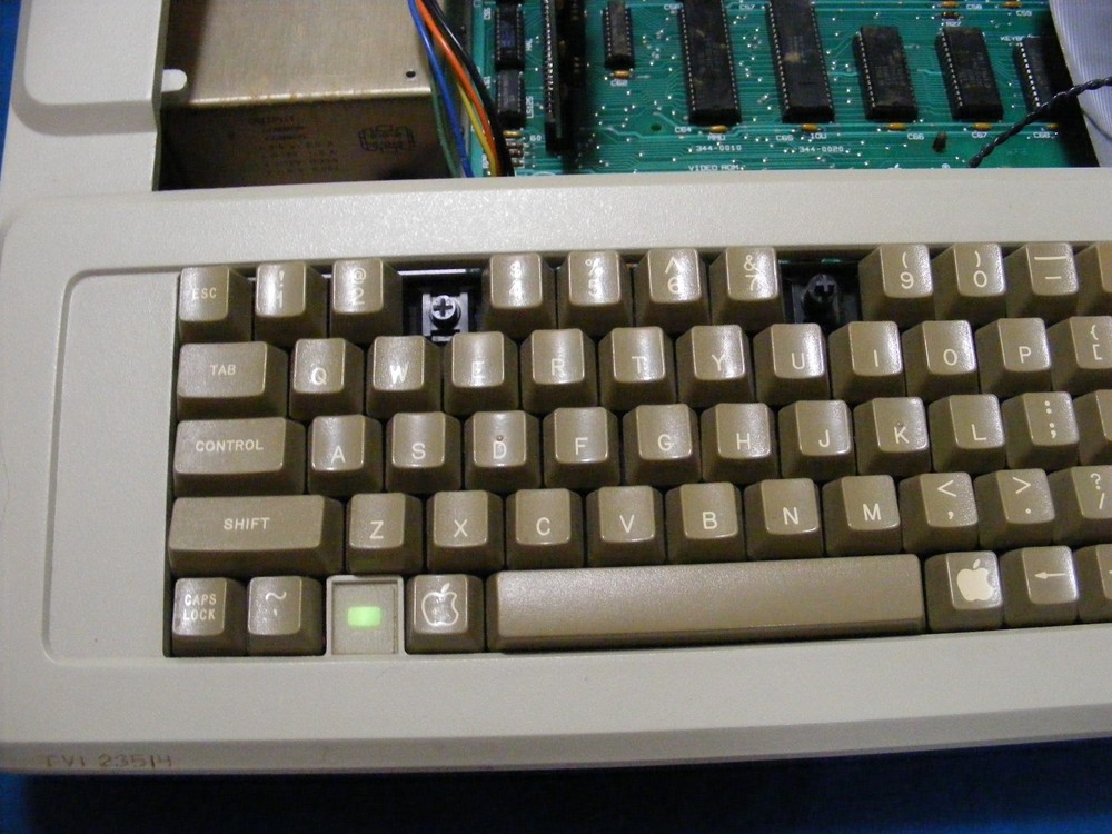 Apple IIe computer