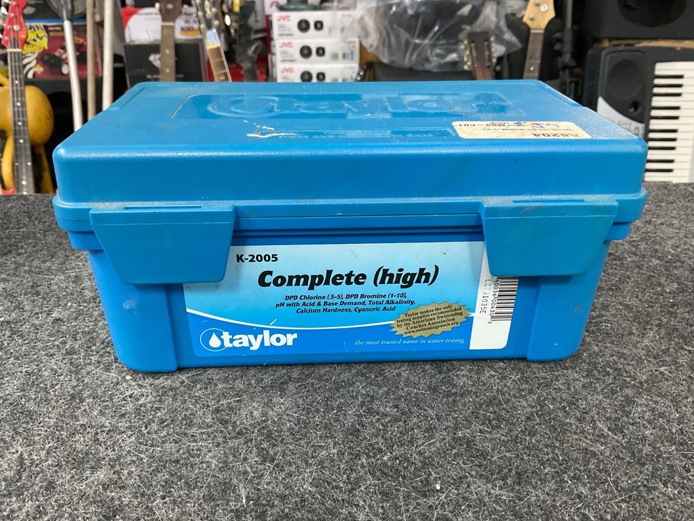 Taylor K-2005 Complete Pool & Spa Test Kit USED