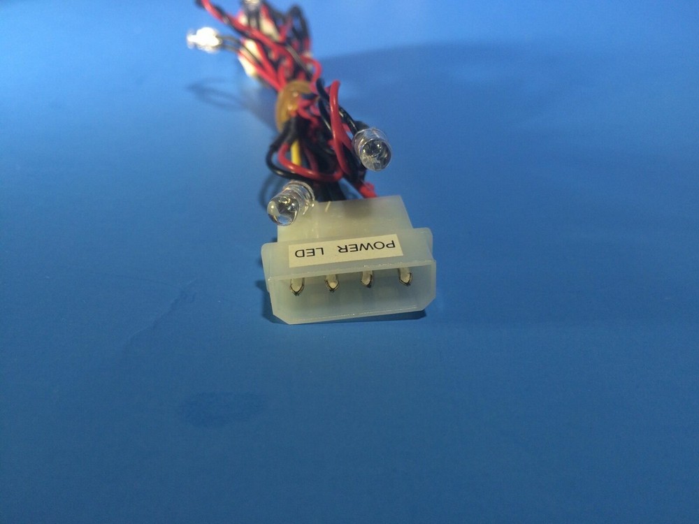 New CPU Thermal Compound Grease/ Paste, Blue LED Light Gaming PC Mod, ON/OFF Kit