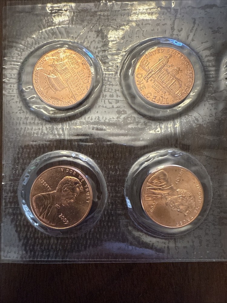 2009 Lincoln Bicentennial Uncirculated Cent 8-Piece Set