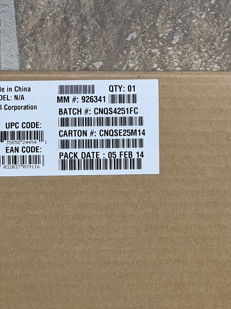 Intel AXXRMFBU2 RAID Maintenance Free Backup Open Box