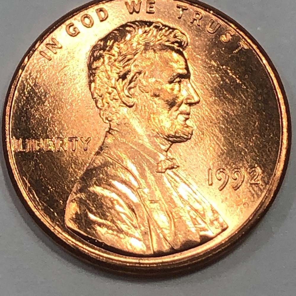 1992 P&D - LINCOLN MEMORIAL CENT SET