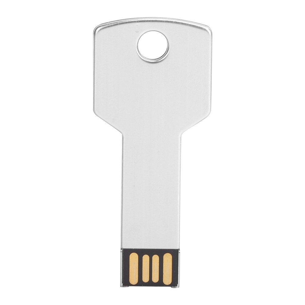 Cool Key Shape USB Flash Drive For Fast File Storage In Computer Silver