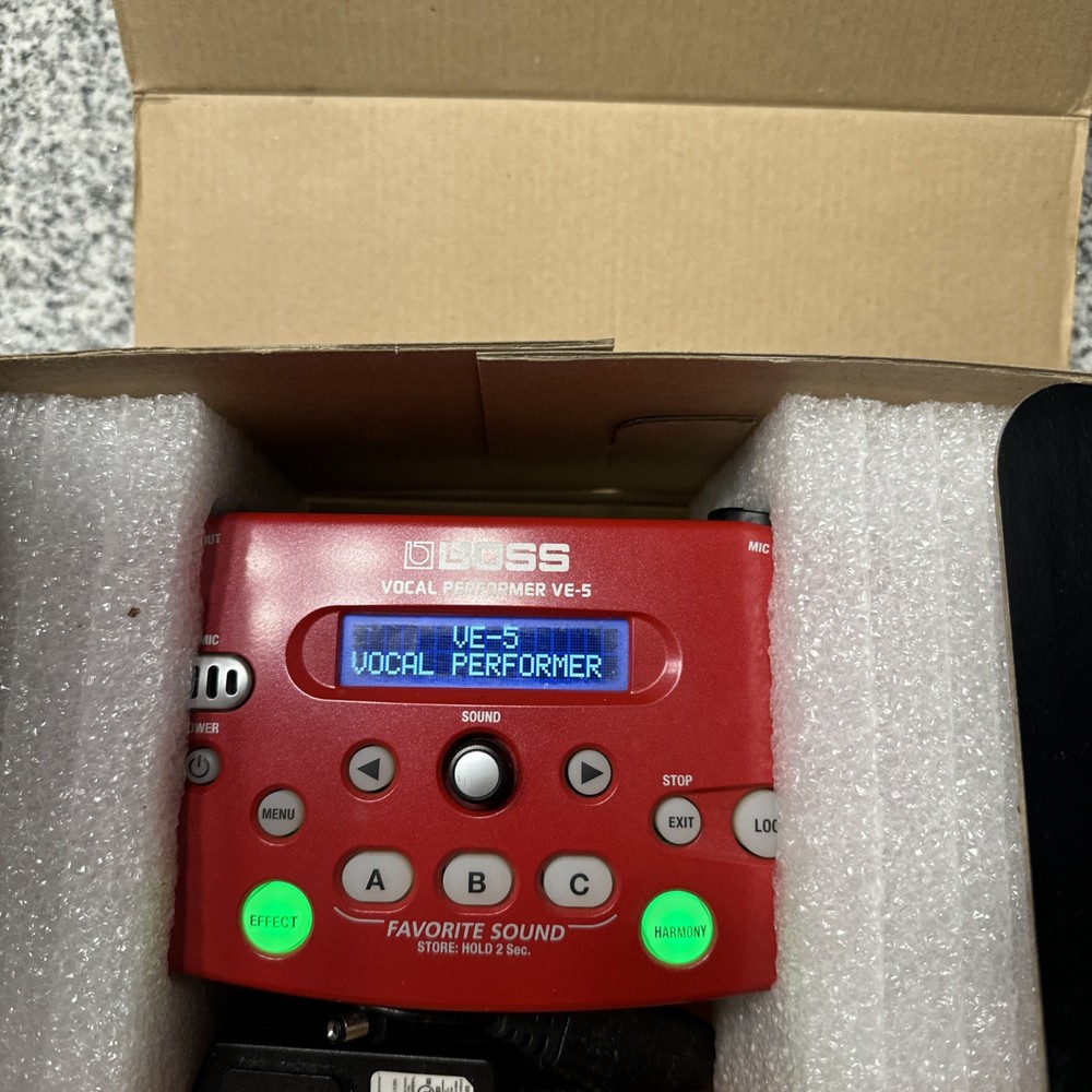 Boss VE-5 Vocal Performer Personal Effects Processor Looper