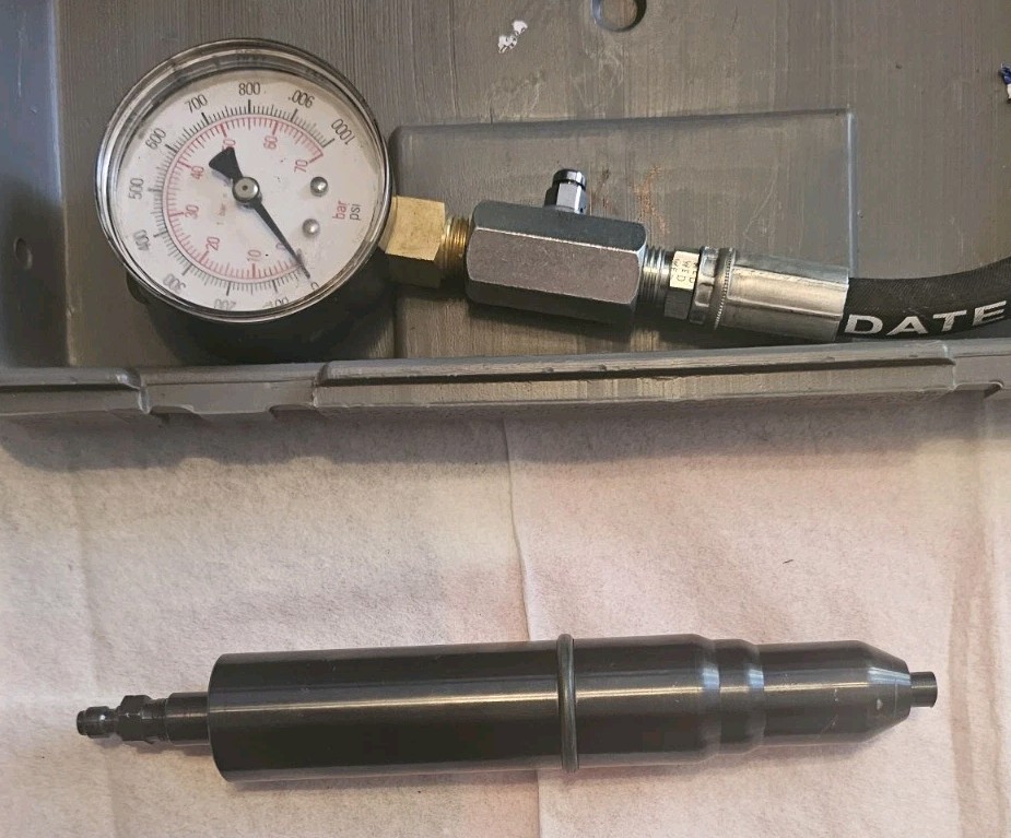 Lang Tools Diesel Compression Tester TU-15 In Box W/1 Adaptor