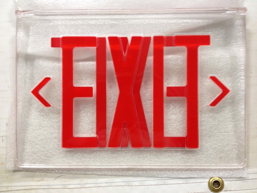 Philips Chloride 786980006 73434028459 Exit Sign