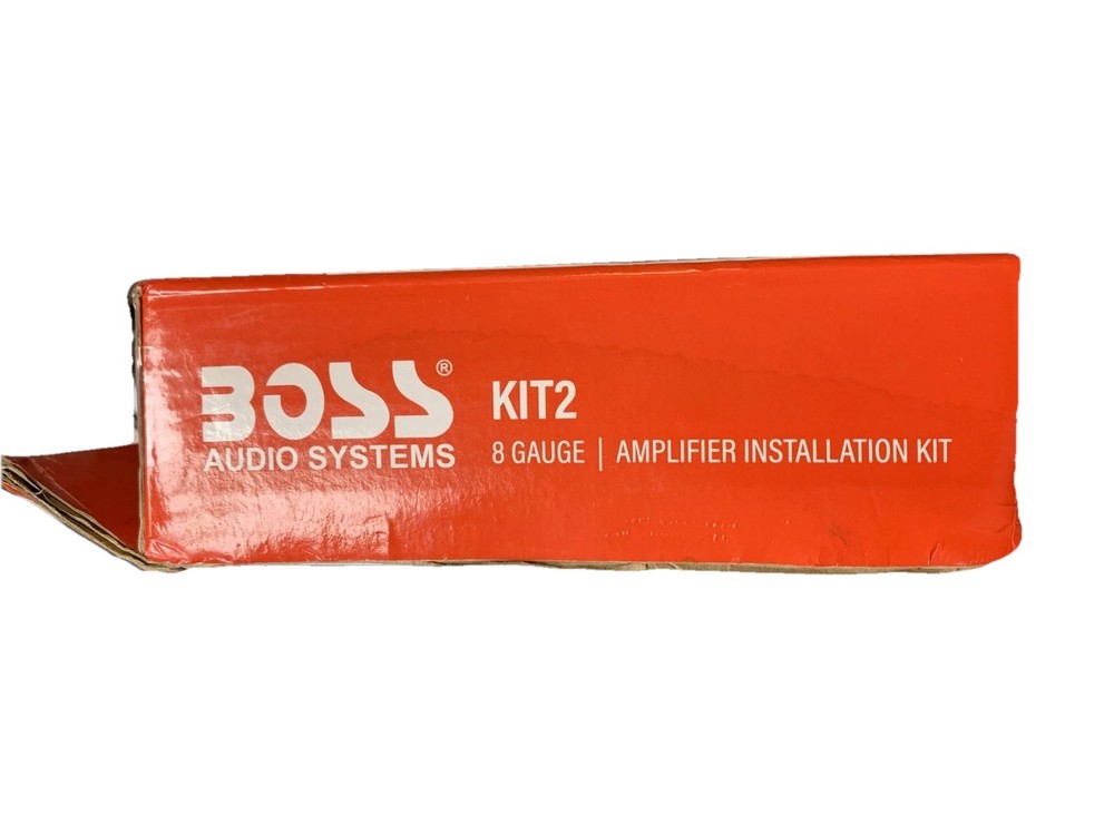 BOSS Audio KIT2 8 Gauge Amplifier Installation Kit