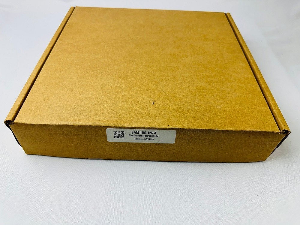 Sapling SAM-1BS-12R-4 SAM Series Smart Wired Clock