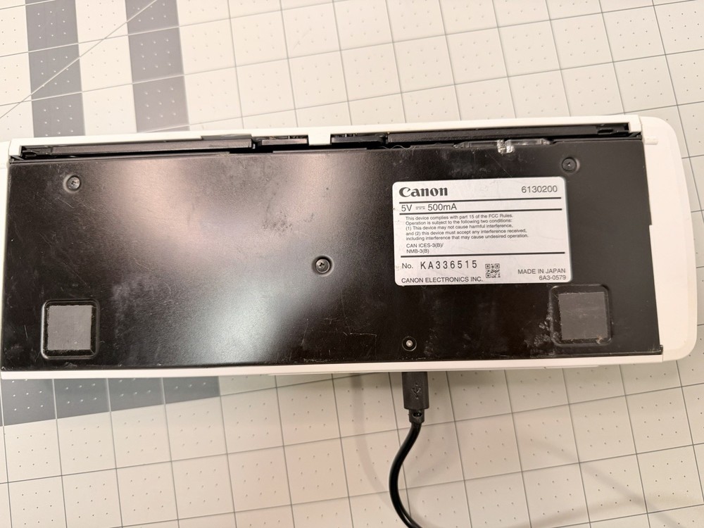 Canon imageFORMULA R10 Portable Document Scanner