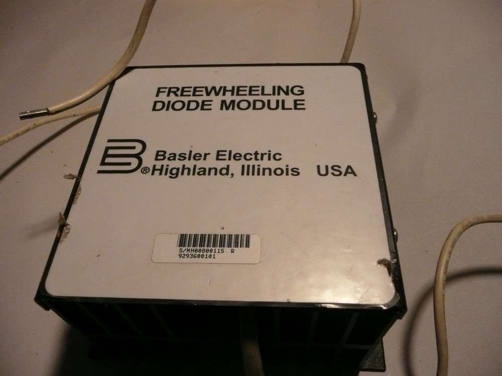 NEW BASLER ELECTRIC FREEWHEELING DIODE MODULE 9293600101