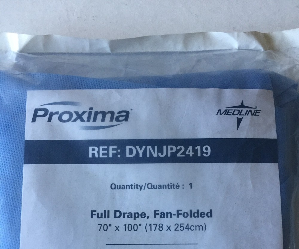 ONE PACK Full Drape Fan-Folded SIZE (100" x 70")