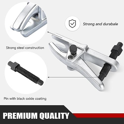 Universal Ball Joint Separator | Heavy Duty Remover Tool for Separating Arms,