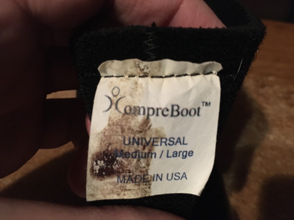 1X COMPREBOOT UNIVERSAL MEDIUM/LARGE BLACK / WRONGWAY052