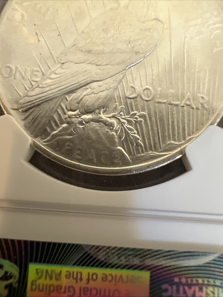 1922 Peace Silver Dollar $1 MS64 NGC