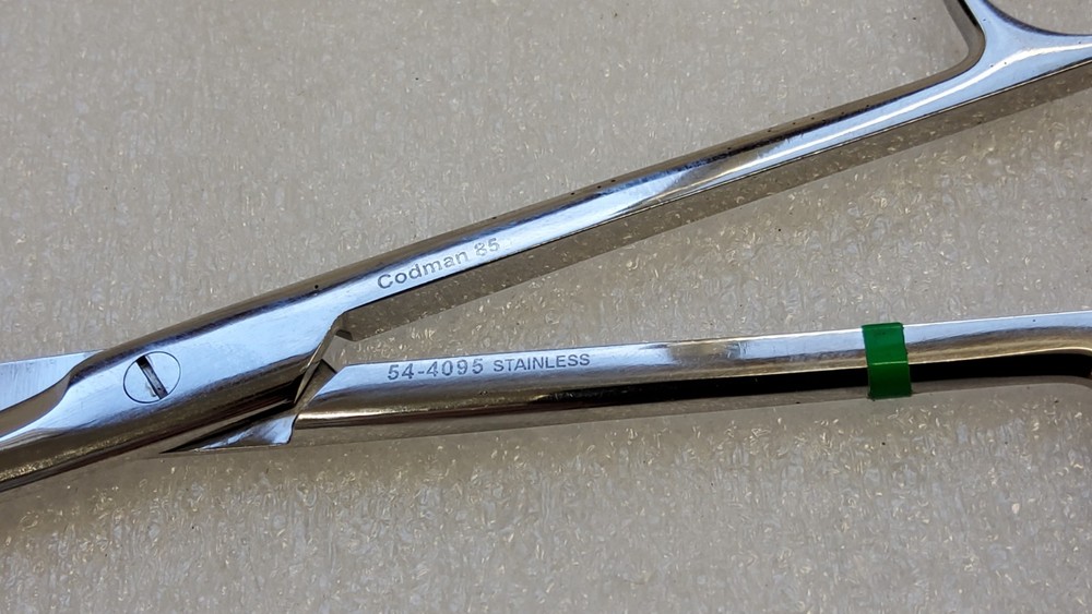 Codman 85 54-4095 Stainless Germany Curved Metzenbaum dissecting scissors