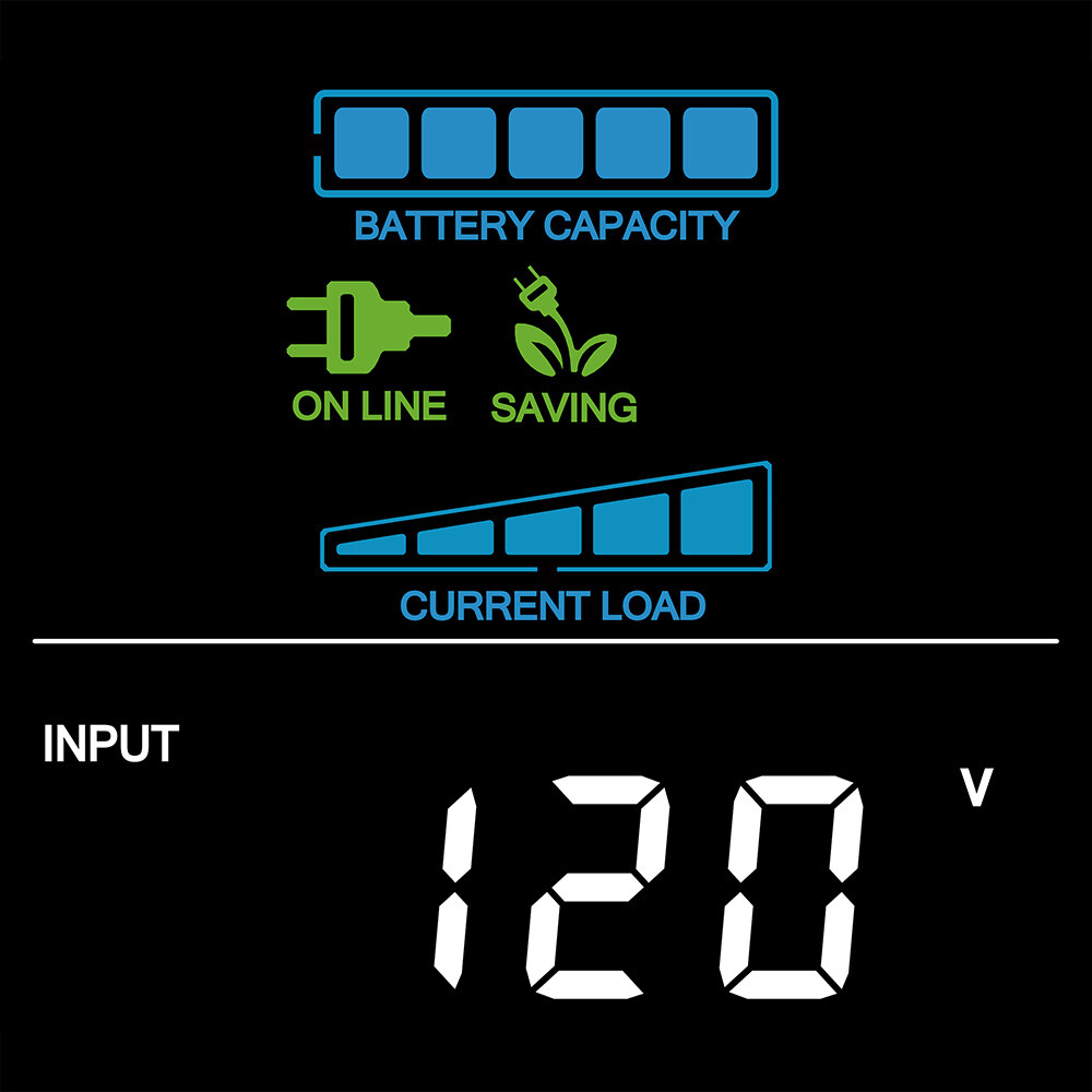 CyberPower 1500V Battery Backup System - Black