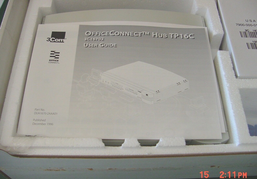3 COM EXPANDABLE 10 BASE T HUB