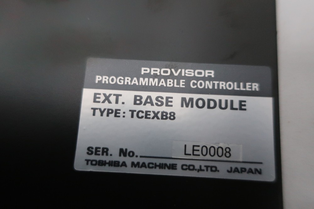 Toshiba TCEXB8 Provisor Programmable Controller Ext. Base Module