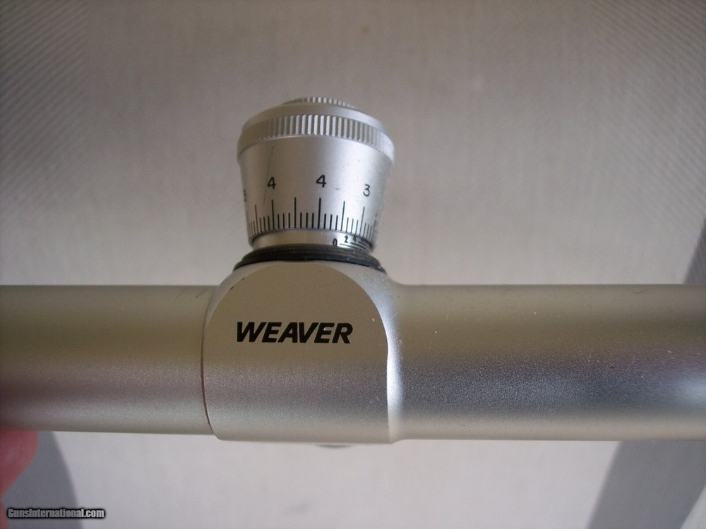 Weaver CT-36x A.O. Target Match Scope Micro-Trac ~Silver~