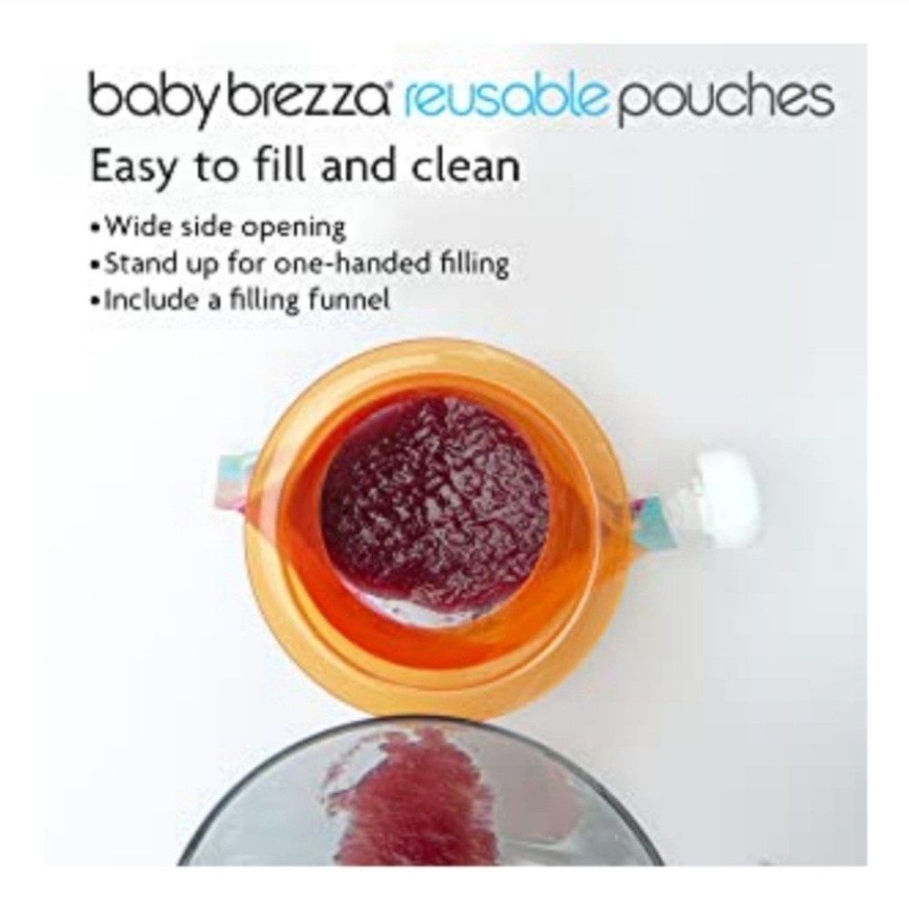 Baby Brezza Reusable Pouches Set