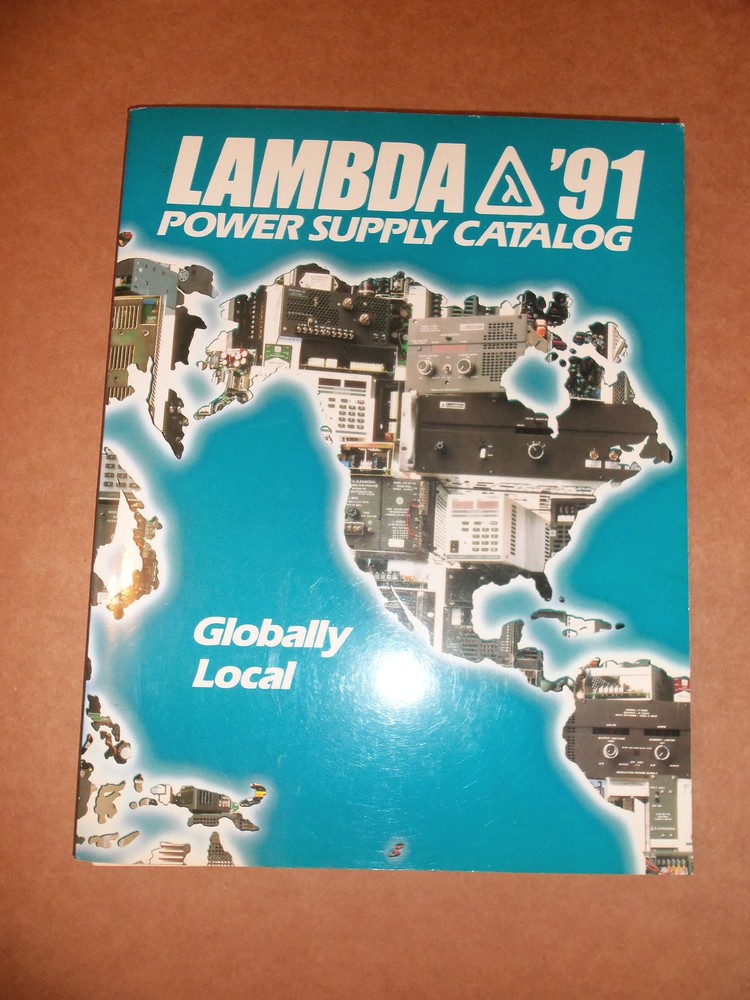 Lambda Power Supply Catalog and Databook 1991
