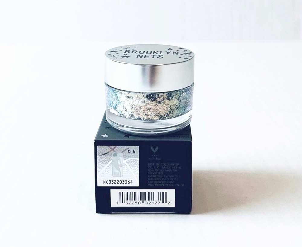 Colourpop x NBA Brooklyn Nets Nothing But Nets Glitter Gel