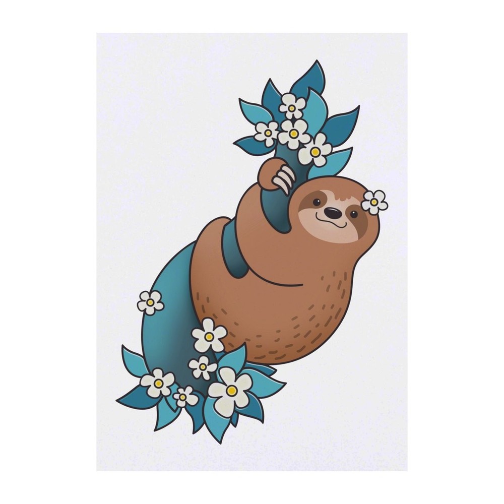 'Sloth' Temporary Tattoos / Transfers (TO00041852)