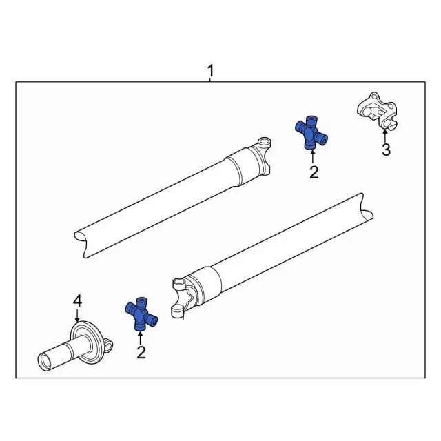 Genuine Ford Universal Joint BC3Z-4635-A