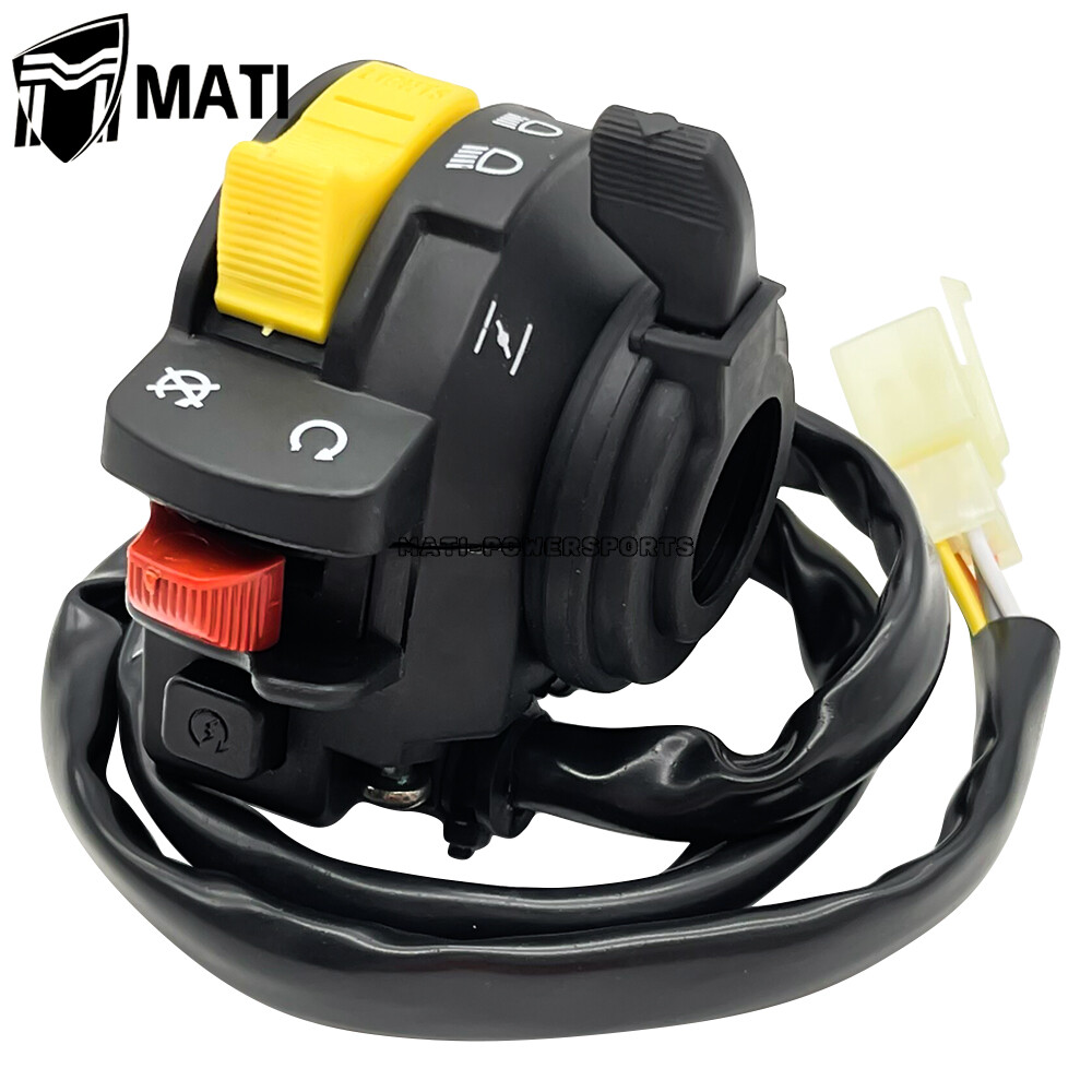 Left Handlebar Control Switch Start Stop Headlight for Arctic Cat ATV 3509-017