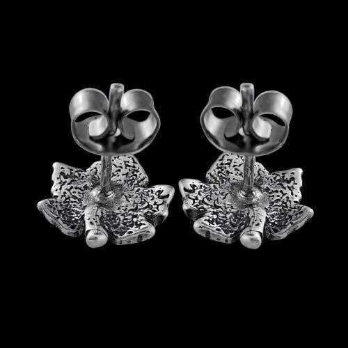 Maple Leaf Stud Earrings