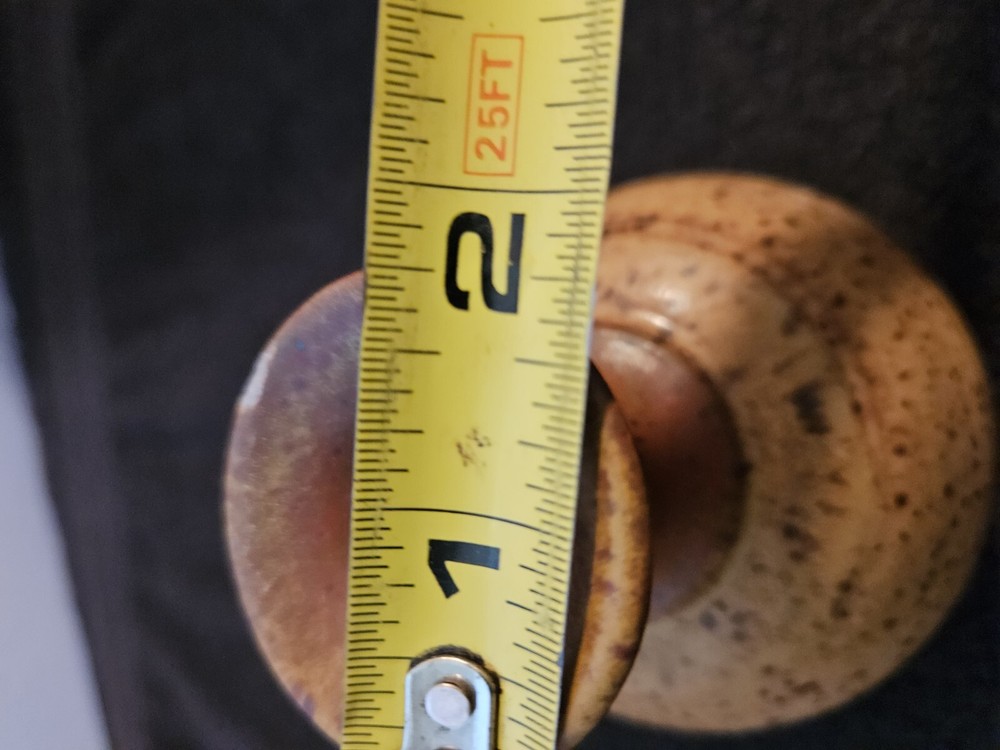pottery vase vintage Chipped